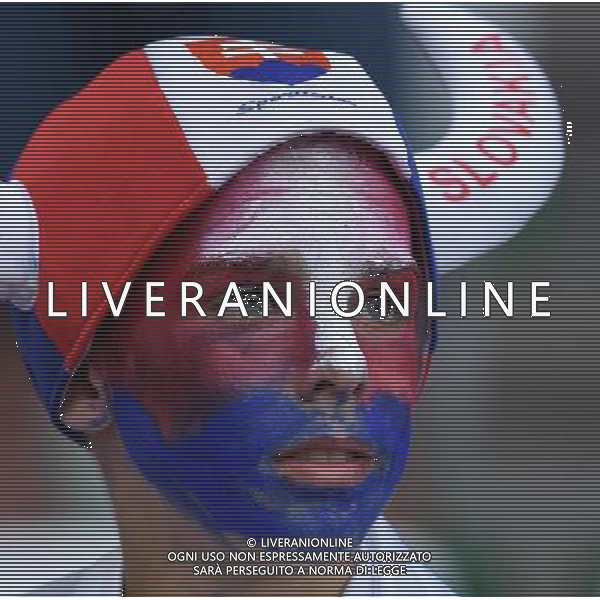 UEFA Francia EURO 2016 Final Tournament Group Stage B Saint-Etienne - 20.06.2016 Slovacchia-Inghilterra Nella Foto:tifosi slovacchia /Ph.Vitez-Ag. Aldo Liverani