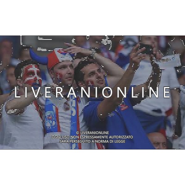 UEFA Francia EURO 2016 Final Tournament Group Stage B Saint-Etienne - 20.06.2016 Slovacchia-Inghilterra Nella Foto:tifosi slovacchia /Ph.Vitez-Ag. Aldo Liverani