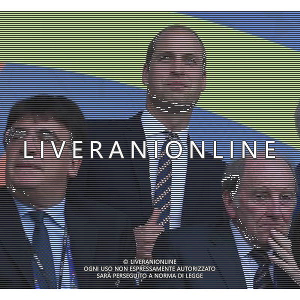 UEFA Francia EURO 2016 Final Tournament Group Stage B Saint-Etienne - 20.06.2016 Slovacchia-Inghilterra Nella Foto: il principe William d\'inghilterra /Ph.Vitez-Ag. Aldo Liverani