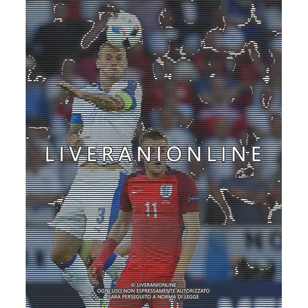 UEFA Francia EURO 2016 Final Tournament Group Stage B Saint-Etienne - 20.06.2016 Slovacchia-Inghilterra Nella Foto:skrtel vardy /Ph.Vitez-Ag. Aldo Liverani