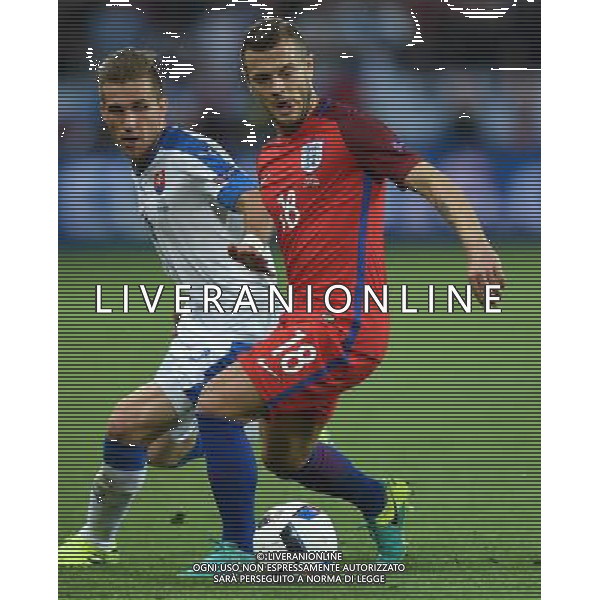 UEFA Francia EURO 2016 Final Tournament Group Stage B Saint-Etienne - 20.06.2016 Slovacchia-Inghilterra Nella Foto:wilshere-pekarik /Ph.Vitez-Ag. Aldo Liverani