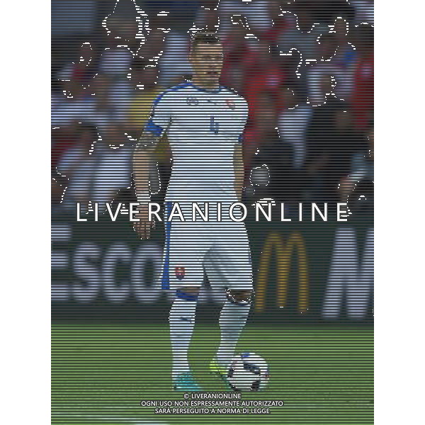 UEFA Francia EURO 2016 Final Tournament Group Stage B Saint-Etienne - 20.06.2016 Slovacchia-Inghilterra Nella Foto:Durica Jan /Ph.Vitez-Ag. Aldo Liverani