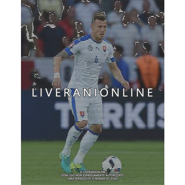 UEFA Francia EURO 2016 Final Tournament Group Stage B Saint-Etienne - 20.06.2016 Slovacchia-Inghilterra Nella Foto:Durica Jan /Ph.Vitez-Ag. Aldo Liverani