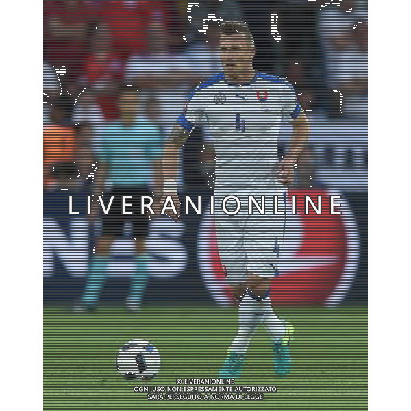 UEFA Francia EURO 2016 Final Tournament Group Stage B Saint-Etienne - 20.06.2016 Slovacchia-Inghilterra Nella Foto:Durica Jan /Ph.Vitez-Ag. Aldo Liverani