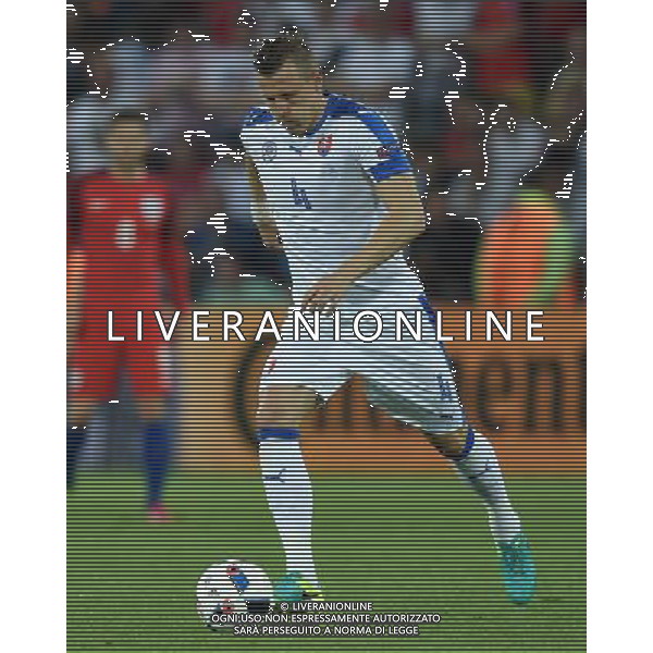 UEFA Francia EURO 2016 Final Tournament Group Stage B Saint-Etienne - 20.06.2016 Slovacchia-Inghilterra Nella Foto:Durica Jan /Ph.Vitez-Ag. Aldo Liverani