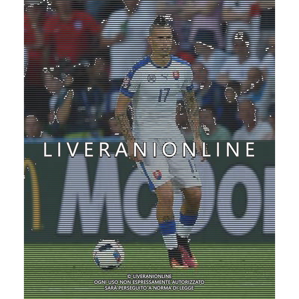 UEFA Francia EURO 2016 Final Tournament Group Stage B Saint-Etienne - 20.06.2016 Slovacchia-Inghilterra Nella Foto:Hamsik Marek /Ph.Vitez-Ag. Aldo Liverani