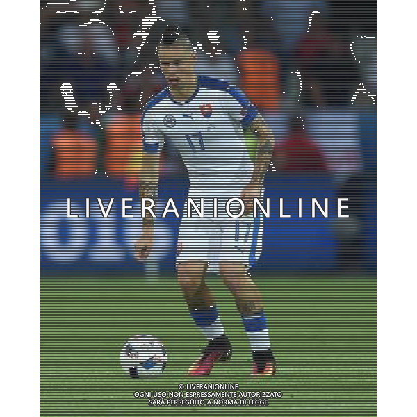 UEFA Francia EURO 2016 Final Tournament Group Stage B Saint-Etienne - 20.06.2016 Slovacchia-Inghilterra Nella Foto:Hamsik Marek /Ph.Vitez-Ag. Aldo Liverani