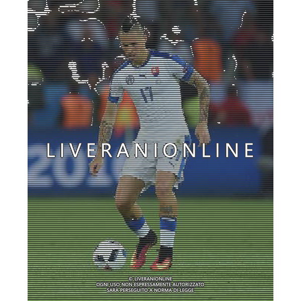 UEFA Francia EURO 2016 Final Tournament Group Stage B Saint-Etienne - 20.06.2016 Slovacchia-Inghilterra Nella Foto:Hamsik Marek /Ph.Vitez-Ag. Aldo Liverani
