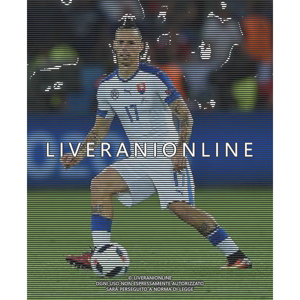 UEFA Francia EURO 2016 Final Tournament Group Stage B Saint-Etienne - 20.06.2016 Slovacchia-Inghilterra Nella Foto:Hamsik Marek /Ph.Vitez-Ag. Aldo Liverani