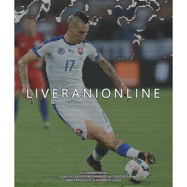 UEFA Francia EURO 2016 Final Tournament Group Stage B Saint-Etienne - 20.06.2016 Slovacchia-Inghilterra Nella Foto:Hamsik Marek /Ph.Vitez-Ag. Aldo Liverani