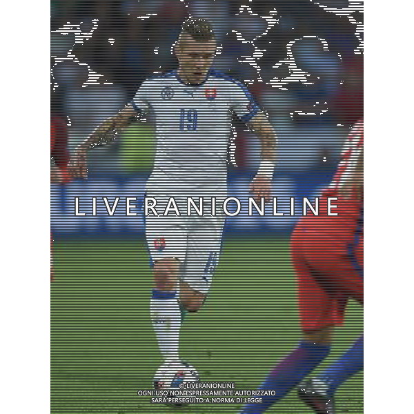 UEFA Francia EURO 2016 Final Tournament Group Stage B Saint-Etienne - 20.06.2016 Slovacchia-Inghilterra Nella Foto:Kucka Juraj /Ph.Vitez-Ag. Aldo Liverani