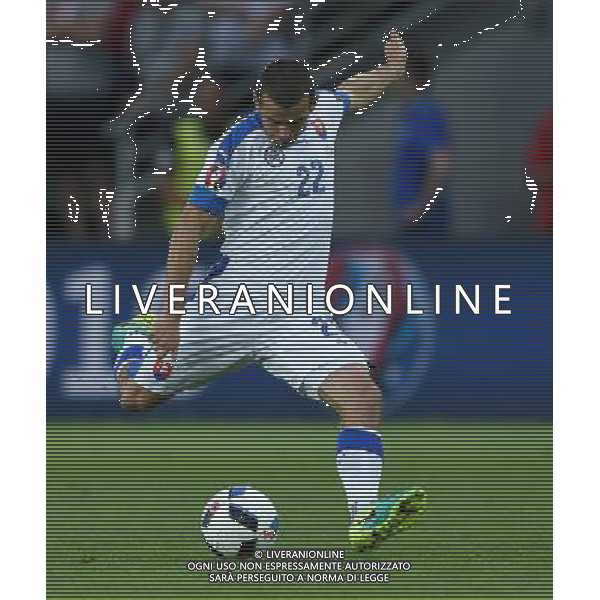 UEFA Francia EURO 2016 Final Tournament Group Stage B Saint-Etienne - 20.06.2016 Slovacchia-Inghilterra Nella Foto:Pekovsky Viktor /Ph.Vitez-Ag. Aldo Liverani