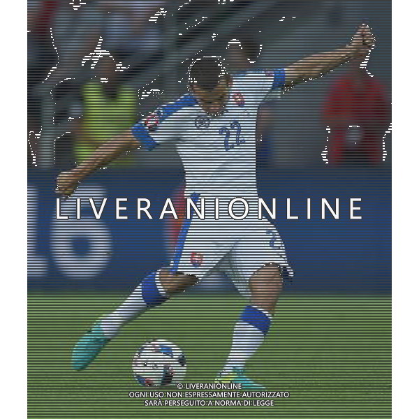 UEFA Francia EURO 2016 Final Tournament Group Stage B Saint-Etienne - 20.06.2016 Slovacchia-Inghilterra Nella Foto:Pekovsky Viktor /Ph.Vitez-Ag. Aldo Liverani