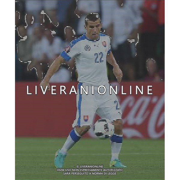 UEFA Francia EURO 2016 Final Tournament Group Stage B Saint-Etienne - 20.06.2016 Slovacchia-Inghilterra Nella Foto:Pekovsky Viktor /Ph.Vitez-Ag. Aldo Liverani