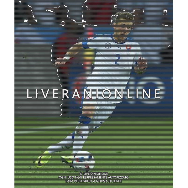 UEFA Francia EURO 2016 Final Tournament Group Stage B Saint-Etienne - 20.06.2016 Slovacchia-Inghilterra Nella Foto:Pekarik Peter /Ph.Vitez-Ag. Aldo Liverani