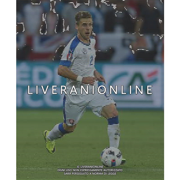 UEFA Francia EURO 2016 Final Tournament Group Stage B Saint-Etienne - 20.06.2016 Slovacchia-Inghilterra Nella Foto:Pekarik Peter /Ph.Vitez-Ag. Aldo Liverani