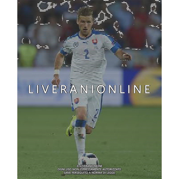 UEFA Francia EURO 2016 Final Tournament Group Stage B Saint-Etienne - 20.06.2016 Slovacchia-Inghilterra Nella Foto:Pekarik Peter /Ph.Vitez-Ag. Aldo Liverani