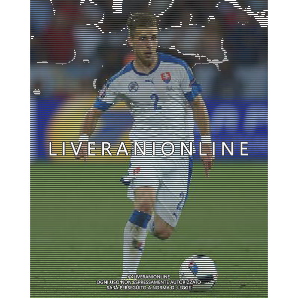 UEFA Francia EURO 2016 Final Tournament Group Stage B Saint-Etienne - 20.06.2016 Slovacchia-Inghilterra Nella Foto:Pekarik Peter /Ph.Vitez-Ag. Aldo Liverani