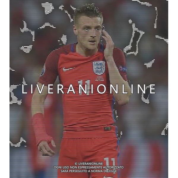 UEFA Francia EURO 2016 Final Tournament Group Stage B Saint-Etienne - 20.06.2016 Slovacchia-Inghilterra Nella Foto:Vardy Jamie /Ph.Vitez-Ag. Aldo Liverani