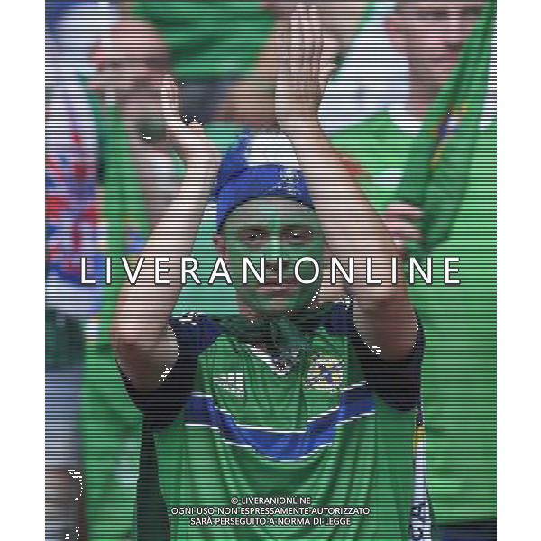 UEFA Francia EURO 2016 Final Tournament Group Stage C Parigi - 21.06.2016 Irlanda del Nord-Germania Nella Foto:tifosi irlanda /Ph.Vitez-Ag. Aldo Liverani