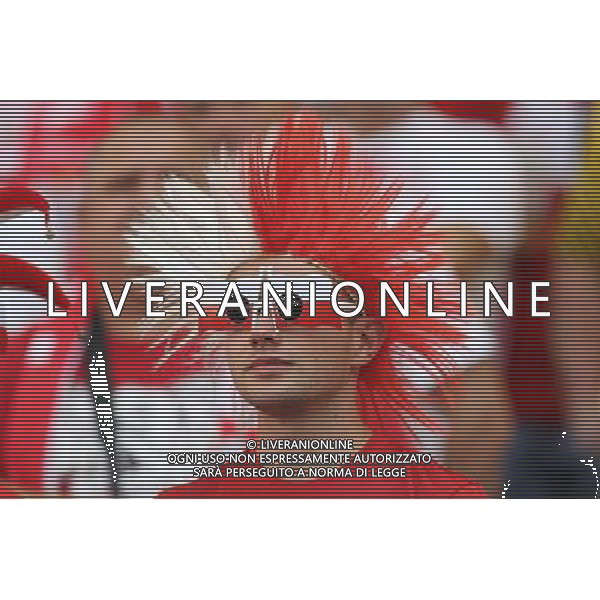 MARSYLIA 2016.06.21 MISTRZOSTWA EUROPY EURO 2016 FRANCJA PILKA NOZNA MECZ UKRAINA - POLSKA NZ KIBICE POLSKA FOT MICHAL STAWOWIAK / FOKUSMEDIA / NEWSPIX.PL --- Newspix.pl/ AGENZIA ALDO LIVERANI SAS Ucraina - Polonia UEFA Francia EURO 2016 Final Tournament Group Stage C Marsiglia - 21.06.2016- ITALY ONLY EDITORIAL USE ONLY