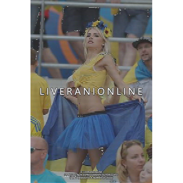 MARSYLIA 21.06.2016 MECZ I RUNDA GRUPA C MISTRZOSTW EUROPY 2016: UKRAINA - POLSKA --- FIRST ROUND GROUP C UEFA EURO 2016 MATCH IN MARSEILLE: UKRAINE - POLAND KIBICE UKRAINA FOT. PIOTR KUCZA/NEWSPIX.PL --- Newspix.pl/ AGENZIA ALDO LIVERANI SAS Ucraina - Polonia UEFA Francia EURO 2016 Final Tournament Group Stage C Marsiglia - 21.06.2016- ITALY ONLY EDITORIAL USE ONLY