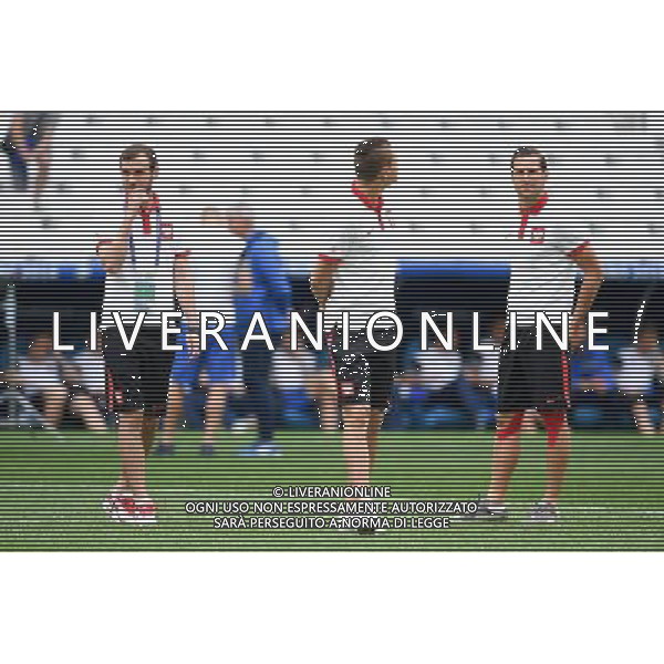 21.06.2016 MARSYLIA STADE VELODROME ( MARSEILLE FRANCE ) PILKA NOZNA ( FOOTBALL ) UEFA EURO 2016 MISTRZOSTWA EUROPY W PILCE NOZNEJ ( UEFA EURO 2016 ) GRUPA C ( GROUP C ) MECZ UKRAINA - POLSKA ( UKRAINE - POLAND ) NZ FILIP STARZYNSKI GRZEGORZ KRYCHOWIAK FOTO MICHAL STANCZYK / CYFRASPORT / NEWSPIX.PL --- Newspix.pl/ AGENZIA ALDO LIVERANI SAS Ucraina - Polonia UEFA Francia EURO 2016 Final Tournament Group Stage C Marsiglia - 21.06.2016- ITALY ONLY EDITORIAL USE ONLY