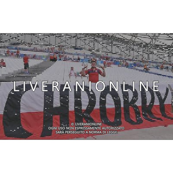 2016.06.21 Marsylia Marseille Pilka nozna Euro 2016 mecz grupy C Ukraina - Polska N/z Kibic Kibice Polski Foto Norbert Barczyk / PressFocus 2016.06.21 Marsylia Marseille Football UEFA Euro 2016 group C game between Ukraine and Poland Kibic Kibice Polski Credit: Norbert Barczyk / PressFocus / NEWSPIX.PL --- Newspix.pl/ AGENZIA ALDO LIVERANI SAS Ucraina - Polonia UEFA Francia EURO 2016 Final Tournament Group Stage C Marsiglia - 21.06.2016- ITALY ONLY EDITORIAL USE ONLY