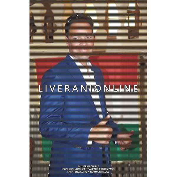 REGGIO EMILIA 21-06-2016 PRESENTAZIONE NUOVO ALLENATORE COLUCCI LEONARDO E MIKE PIAZZA NUOVO PROPRIETARIO NELLA FOTO MIKE PIAZZA FOTO GSA-AG ALDO LIVERANI SAS