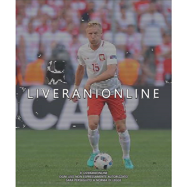 2016.06.21 Marsylia Marseille Pilka nozna Euro 2016 mecz grupy C Ukraina - Polska N/z Kamil Glik Foto Norbert Barczyk / PressFocus 2016.06.21 Marsylia Marseille Football UEFA Euro 2016 group C game between Ukraine and Poland Kamil Glik Credit: Norbert Barczyk / PressFocus / NEWSPIX.PL --- Newspix.pl / NEWSPIX.PL --- Newspix.pl/ AGENZIA ALDO LIVERANI SAS Ucraina - Polonia UEFA Francia EURO 2016 Final Tournament Group Stage C Marsiglia - 21.06.2016- ITALY ONLY EDITORIAL USE ONLY