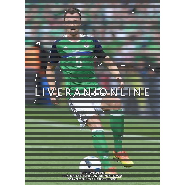 UEFA Francia EURO 2016 Final Tournament Group Stage C Parigi - 21.06.2016 Irlanda del Nord-Germania Nella Foto:evans /Ph.Vitez-Ag. Aldo Liverani