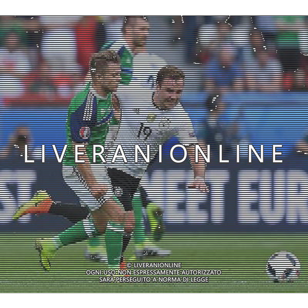UEFA Francia EURO 2016 Final Tournament Group Stage C Parigi - 21.06.2016 Irlanda del Nord-Germania Nella Foto:gotze-ward /Ph.Vitez-Ag. Aldo Liverani