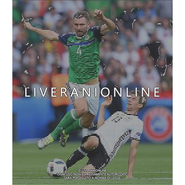 UEFA Francia EURO 2016 Final Tournament Group Stage C Parigi - 21.06.2016 Irlanda del Nord-Germania Nella Foto:mc auley muller /Ph.Vitez-Ag. Aldo Liverani