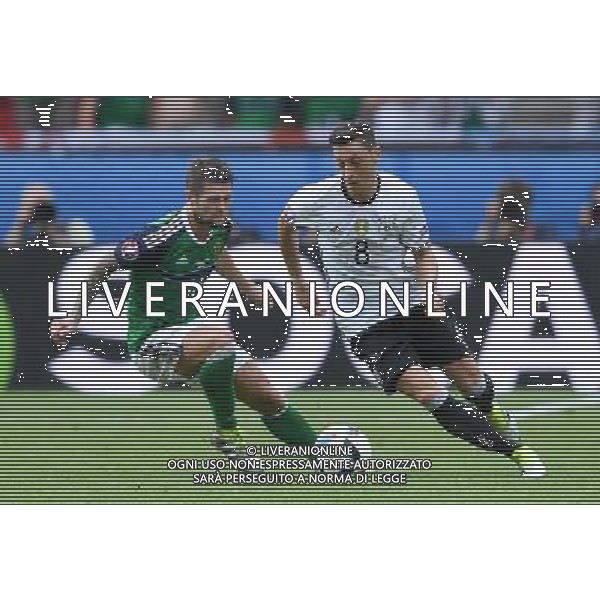 UEFA Francia EURO 2016 Final Tournament Group Stage C Parigi - 21.06.2016 Irlanda del Nord-Germania Nella Foto:ozil-norwood /Ph.Vitez-Ag. Aldo Liverani