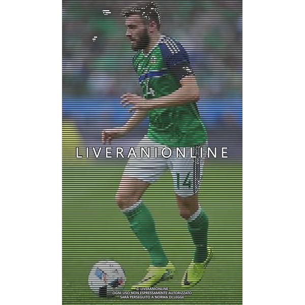UEFA Francia EURO 2016 Final Tournament Group Stage C Parigi - 21.06.2016 Irlanda del Nord-Germania Nella Foto:Dallas Stuart /Ph.Vitez-Ag. Aldo Liverani