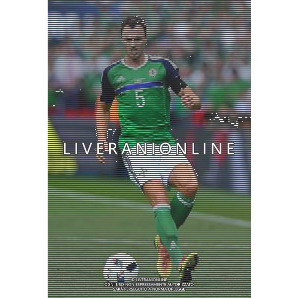UEFA Francia EURO 2016 Final Tournament Group Stage C Parigi - 21.06.2016 Irlanda del Nord-Germania Nella Foto:Evans Jonny /Ph.Vitez-Ag. Aldo Liverani