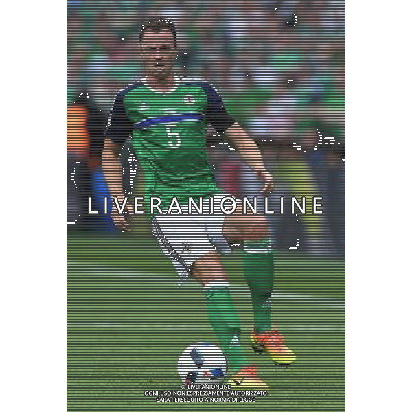 UEFA Francia EURO 2016 Final Tournament Group Stage C Parigi - 21.06.2016 Irlanda del Nord-Germania Nella Foto:Evans Jonny /Ph.Vitez-Ag. Aldo Liverani