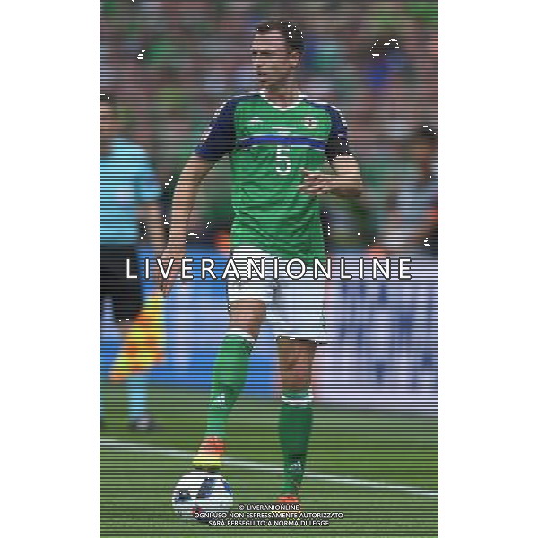UEFA Francia EURO 2016 Final Tournament Group Stage C Parigi - 21.06.2016 Irlanda del Nord-Germania Nella Foto:Evans Jonny /Ph.Vitez-Ag. Aldo Liverani