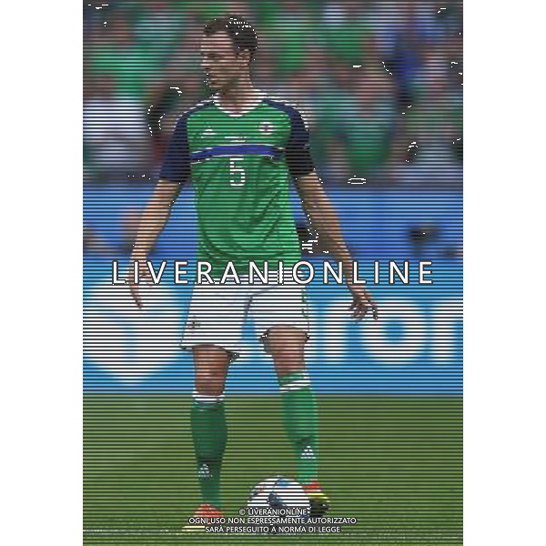 UEFA Francia EURO 2016 Final Tournament Group Stage C Parigi - 21.06.2016 Irlanda del Nord-Germania Nella Foto:Evans Jonny /Ph.Vitez-Ag. Aldo Liverani
