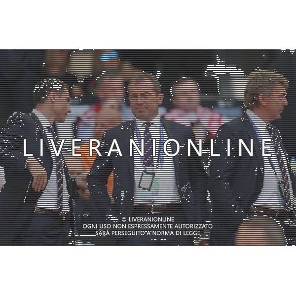 MARSYLIA 2016.06.21 MISTRZOSTWA EUROPY EURO 2016 FRANCJA PILKA NOZNA MECZ UKRAINA - POLSKA NZ MACIEJ SAWICKI MAREK KOZMINSKI ZBIGNIEW BONIEK FOT MICHAL STAWOWIAK / FOKUSMEDIA / NEWSPIX.PL --- Newspix.pl /AGENZIA ALDO LIVERANI SAS - ITALY ONLY EDITORIAL USE ONLY Ucraina - Polonia UEFA Francia EURO 2016 Final Tournament Group Stage C Marsiglia - 21.06.2016 *** Local Caption *** www.newspix.pl mail us: info@newspix.pl call us: 0048 022 23 22 222 --- Polish Picture Agency by Ringier Axel Springer Poland