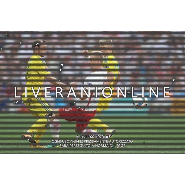 MARSYLIA 2016.06.21 MISTRZOSTWA EUROPY EURO 2016 FRANCJA PILKA NOZNA MECZ UKRAINA - POLSKA NZ ROMAN ZOZULYA KAMIL GLIK FOT MICHAL STAWOWIAK / FOKUSMEDIA / NEWSPIX.PL --- Newspix.pl /AGENZIA ALDO LIVERANI SAS - ITALY ONLY EDITORIAL USE ONLY Ucraina - Polonia UEFA Francia EURO 2016 Final Tournament Group Stage C Marsiglia - 21.06.2016 *** Local Caption *** www.newspix.pl mail us: info@newspix.pl call us: 0048 022 23 22 222 --- Polish Picture Agency by Ringier Axel Springer Poland