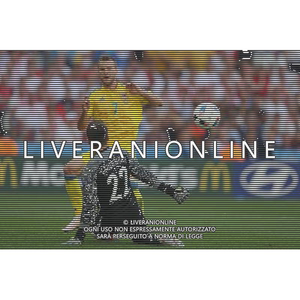 MARSYLIA 2016.06.21 MISTRZOSTWA EUROPY EURO 2016 FRANCJA PILKA NOZNA MECZ UKRAINA - POLSKA NZ ANDRIY YARMOLENKO LUKASZ FABIANSKI FOT MICHAL STAWOWIAK / FOKUSMEDIA / NEWSPIX.PL --- Newspix.pl /AGENZIA ALDO LIVERANI SAS - ITALY ONLY EDITORIAL USE ONLY Ucraina - Polonia UEFA Francia EURO 2016 Final Tournament Group Stage C Marsiglia - 21.06.2016 *** Local Caption *** www.newspix.pl mail us: info@newspix.pl call us: 0048 022 23 22 222 --- Polish Picture Agency by Ringier Axel Springer Poland