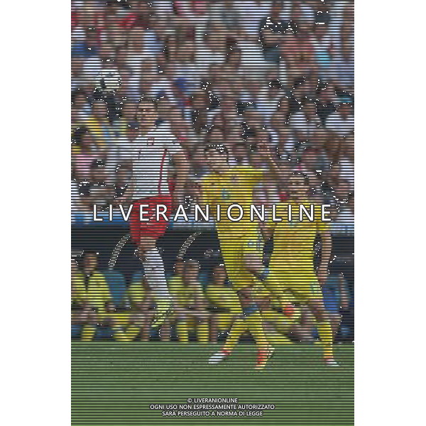 MARSYLIA 2016.06.21 MISTRZOSTWA EUROPY EURO 2016 FRANCJA PILKA NOZNA MECZ UKRAINA - POLSKA NZ ARKADIUSZ MILIK TARAS STEPANENKO ARTEM FEDETSKIY FOT MICHAL STAWOWIAK / FOKUSMEDIA / NEWSPIX.PL --- Newspix.pl /AGENZIA ALDO LIVERANI SAS - ITALY ONLY EDITORIAL USE ONLY Ucraina - Polonia UEFA Francia EURO 2016 Final Tournament Group Stage C Marsiglia - 21.06.2016 *** Local Caption *** www.newspix.pl mail us: info@newspix.pl call us: 0048 022 23 22 222 --- Polish Picture Agency by Ringier Axel Springer Poland