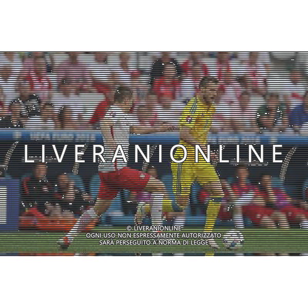 MARSYLIA 2016.06.21 MISTRZOSTWA EUROPY EURO 2016 FRANCJA PILKA NOZNA MECZ UKRAINA - POLSKA NZ ARTUR JEDRZEJCZYK ANDRIY YARMOLENKO FOT MICHAL STAWOWIAK / FOKUSMEDIA / NEWSPIX.PL --- Newspix.pl /AGENZIA ALDO LIVERANI SAS - ITALY ONLY EDITORIAL USE ONLY Ucraina - Polonia UEFA Francia EURO 2016 Final Tournament Group Stage C Marsiglia - 21.06.2016 *** Local Caption *** www.newspix.pl mail us: info@newspix.pl call us: 0048 022 23 22 222 --- Polish Picture Agency by Ringier Axel Springer Poland
