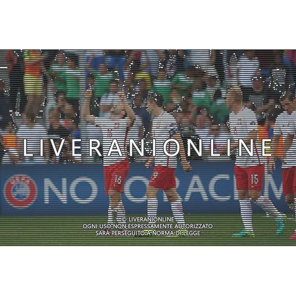 MARSYLIA 21.06.2016 MECZ I RUNDA GRUPA C MISTRZOSTW EUROPY 2016: UKRAINA - POLSKA --- FIRST ROUND GROUP C UEFA EURO 2016 MATCH IN MARSEILLE: UKRAINE - POLAND JAKUB BLASZCZYKOWSKI ROBERT LEWANDOWSKI KAMIL GLIK FOT. PIOTR KUCZA/NEWSPIX.PL --- Newspix.pl /AGENZIA ALDO LIVERANI SAS - ITALY ONLY EDITORIAL USE ONLY Ucraina - Polonia UEFA Francia EURO 2016 Final Tournament Group Stage C Marsiglia - 21.06.2016 *** Local Caption *** www.newspix.pl mail us: info@newspix.pl call us: 0048 022 23 22 222 --- Polish Picture Agency by Ringier Axel Springer Poland