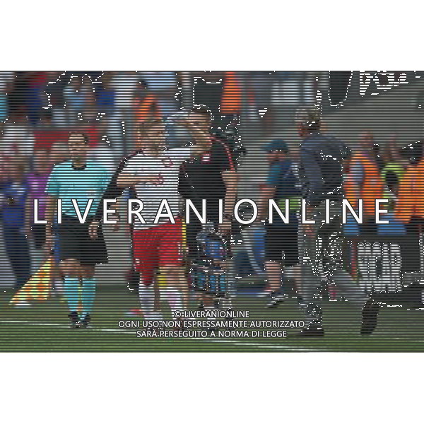 MARSYLIA 21.06.2016 MECZ I RUNDA GRUPA C MISTRZOSTW EUROPY 2016: UKRAINA - POLSKA --- FIRST ROUND GROUP C UEFA EURO 2016 MATCH IN MARSEILLE: UKRAINE - POLAND JAKUB BLASZCZYKOWSKI ADAM NAWALKA FOT. PIOTR KUCZA/NEWSPIX.PL --- Newspix.pl /AGENZIA ALDO LIVERANI SAS - ITALY ONLY EDITORIAL USE ONLY Ucraina - Polonia UEFA Francia EURO 2016 Final Tournament Group Stage C Marsiglia - 21.06.2016 *** Local Caption *** www.newspix.pl mail us: info@newspix.pl call us: 0048 022 23 22 222 --- Polish Picture Agency by Ringier Axel Springer Poland