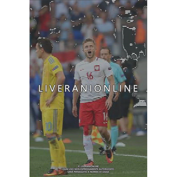 MARSYLIA 21.06.2016 MECZ I RUNDA GRUPA C MISTRZOSTW EUROPY 2016: UKRAINA - POLSKA --- FIRST ROUND GROUP C UEFA EURO 2016 MATCH IN MARSEILLE: UKRAINE - POLAND JAKUB BLASZCZYKOWSKI FOT. PIOTR KUCZA/NEWSPIX.PL --- Newspix.pl /AGENZIA ALDO LIVERANI SAS - ITALY ONLY EDITORIAL USE ONLY Ucraina - Polonia UEFA Francia EURO 2016 Final Tournament Group Stage C Marsiglia - 21.06.2016 *** Local Caption *** www.newspix.pl mail us: info@newspix.pl call us: 0048 022 23 22 222 --- Polish Picture Agency by Ringier Axel Springer Poland