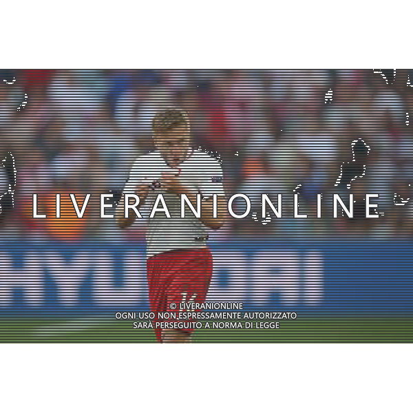 MARSYLIA 21.06.2016 MECZ I RUNDA GRUPA C MISTRZOSTW EUROPY 2016: UKRAINA - POLSKA --- FIRST ROUND GROUP C UEFA EURO 2016 MATCH IN MARSEILLE: UKRAINE - POLAND JAKUB BLASZCZYKOWSKI FOT. PIOTR KUCZA/NEWSPIX.PL --- Newspix.pl /AGENZIA ALDO LIVERANI SAS - ITALY ONLY EDITORIAL USE ONLY Ucraina - Polonia UEFA Francia EURO 2016 Final Tournament Group Stage C Marsiglia - 21.06.2016 *** Local Caption *** www.newspix.pl mail us: info@newspix.pl call us: 0048 022 23 22 222 --- Polish Picture Agency by Ringier Axel Springer Poland