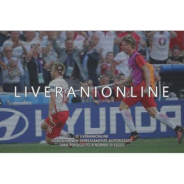 21.06.2016 MARSYLIA STADE VELODROME (MARSEILLE, FRANCE) PILKA NOZNA (FOOTBALL) UEFA EURO 2016 MISTRZOSTWA EUROPY W PILCE NOZNEJ (UEFA EURO 2016) GRUPA C (GROUP C) MECZ UKRAINA - POLSKA (UKRAINE - POLAND) NZ JAKUB BLASZCZYKOWSKI, LUKASZ PISZCZEK - POLSKA RADOSC, BRAMKA, GOL, FOTO LUKASZ GROCHALA/CYFRASPORT / NEWSPIX.PL --- Newspix.pl /AGENZIA ALDO LIVERANI SAS - ITALY ONLY EDITORIAL USE ONLY Ucraina - Polonia UEFA Francia EURO 2016 Final Tournament Group Stage C Marsiglia - 21.06.2016 *** Local Caption *** www.newspix.pl mail us: info@newspix.pl call us: 0048 022 23 22 222 --- Polish Picture Agency by Ringier Axel Springer Poland