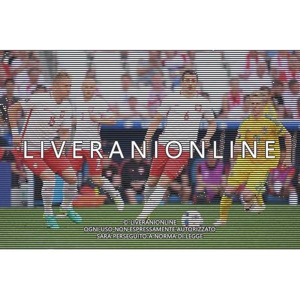 21.06.2016 MARSYLIA STADE VELODROME ( MARSEILLE FRANCE ) PILKA NOZNA ( FOOTBALL ) UEFA EURO 2016 MISTRZOSTWA EUROPY W PILCE NOZNEJ ( UEFA EURO 2016 ) GRUPA C ( GROUP C ) MECZ UKRAINA - POLSKA ( UKRAINE - POLAND ) NZ KAMIL GLIK TOMASZ JODLOWIEC FOTO MICHAL STANCZYK / CYFRASPORT / NEWSPIX.PL --- Newspix.pl /AGENZIA ALDO LIVERANI SAS - ITALY ONLY EDITORIAL USE ONLY Ucraina - Polonia UEFA Francia EURO 2016 Final Tournament Group Stage C Marsiglia - 21.06.2016 *** Local Caption *** www.newspix.pl mail us: info@newspix.pl call us: 0048 022 23 22 222 --- Polish Picture Agency by Ringier Axel Springer Poland